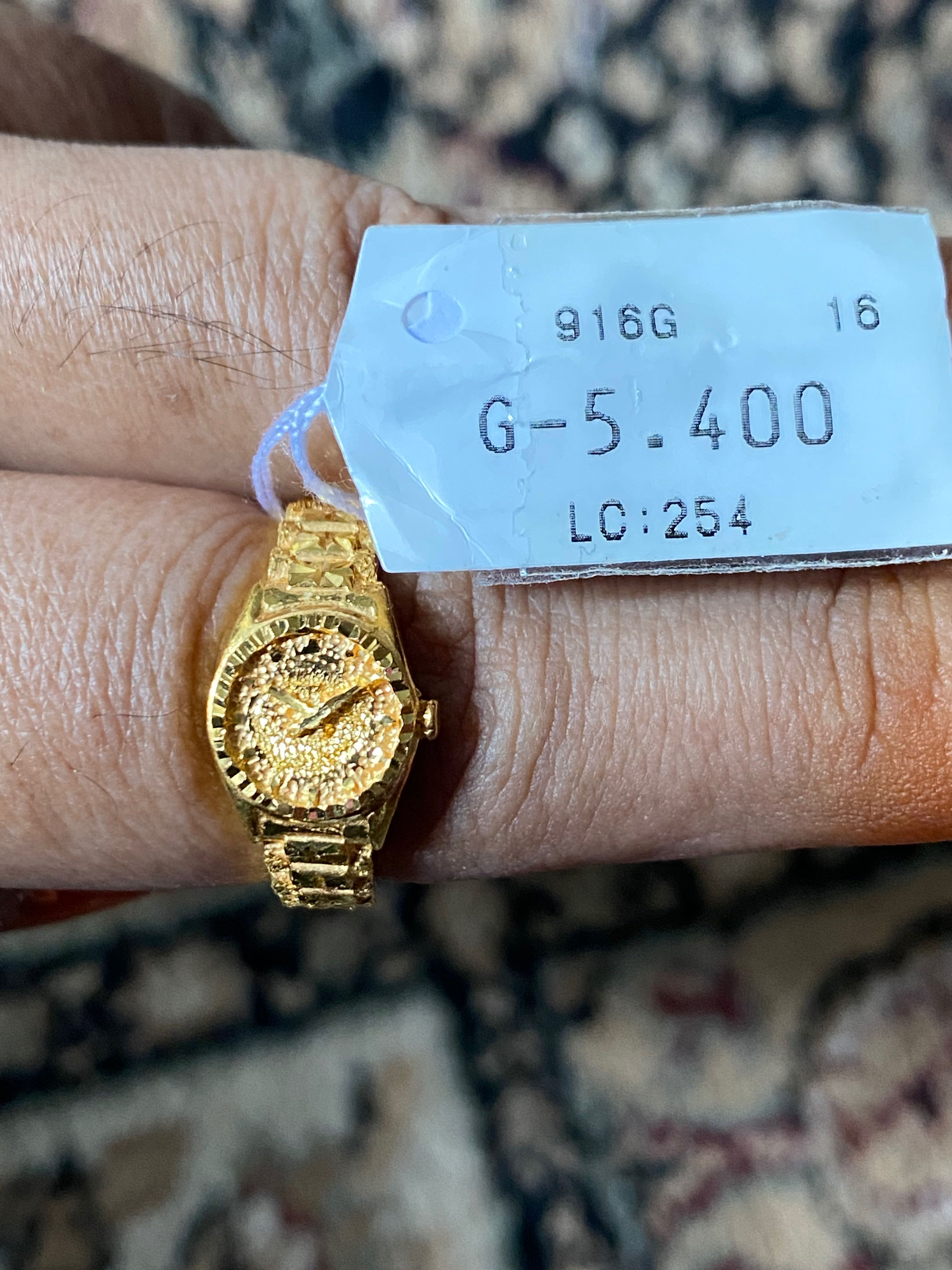 Rolex sales clock ring