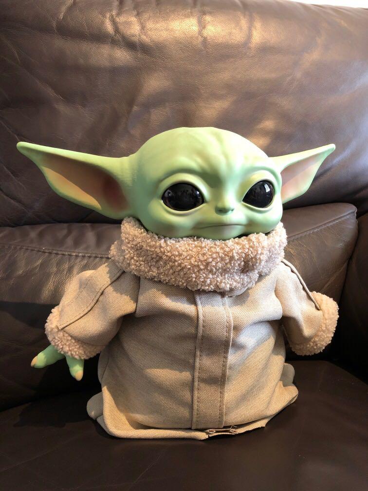 yoda mandalorian soft toy