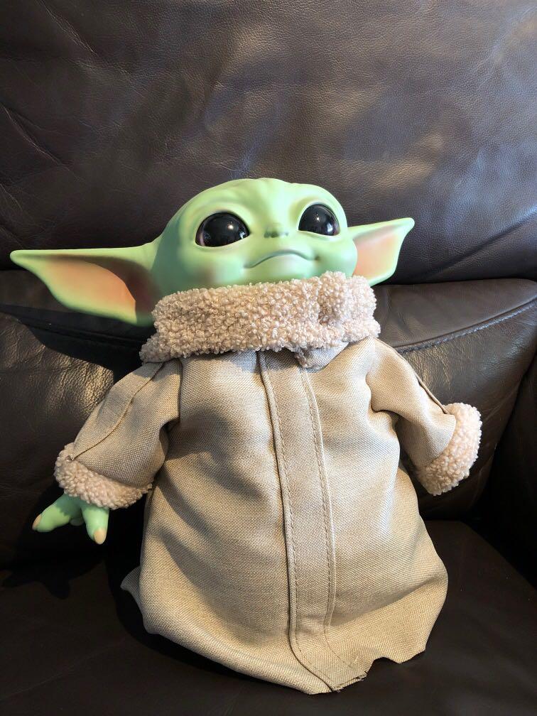 mandalorian grogu doll