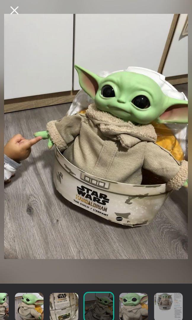 yoda mandalorian soft toy