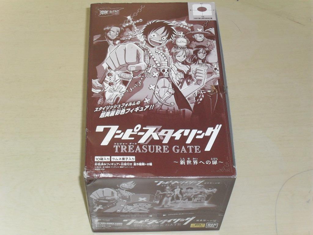 盒蛋：One Piece Styling - TREASURE GATE - 全五種+兩種特別版(路飛娜