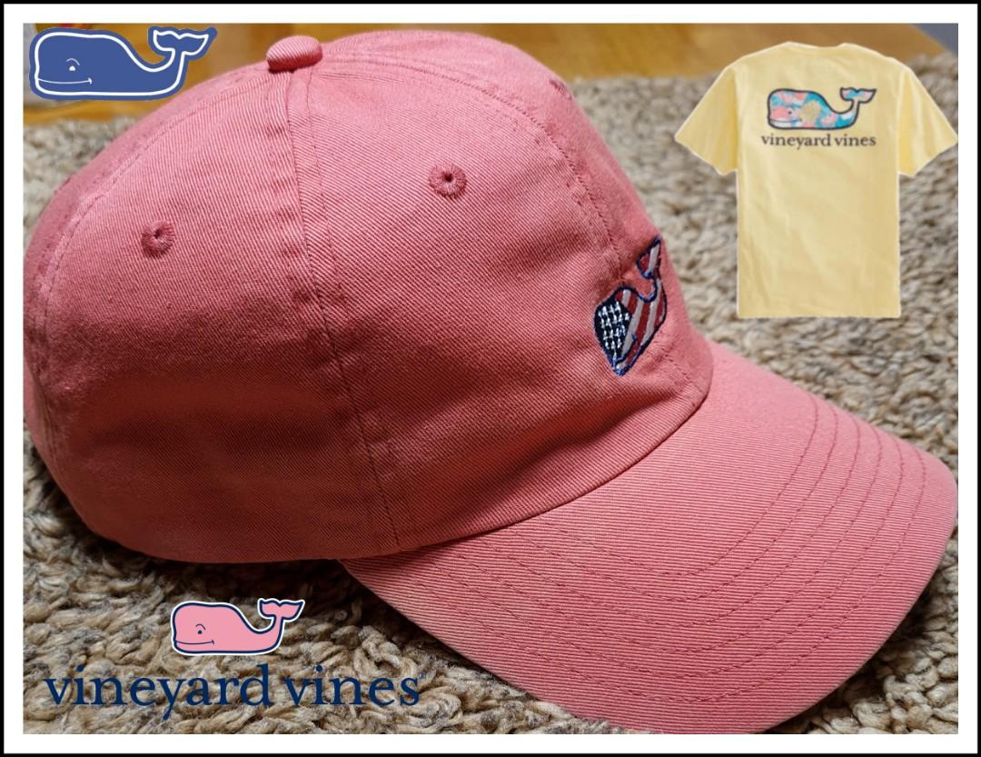 Vineyard Vines Corduroy Baseball Cap in Pink