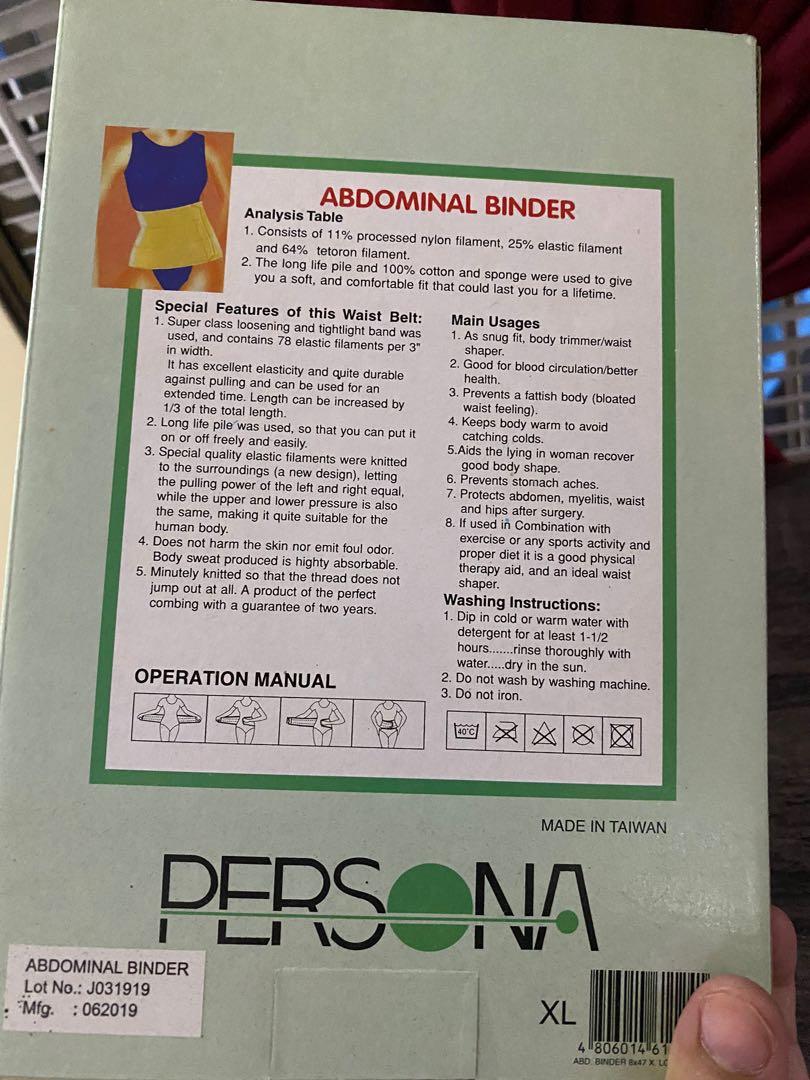 Abdominal Binder BNEW (Category: Maternity Care) located in Pasig City. Submitted by lucasmalakas (Listing ID 1120859053, Image 2). Description: Brand new bought in Mercury Drug Supposed to use after CS operation but healing was quick Slightly nego Loc: Pasig.
