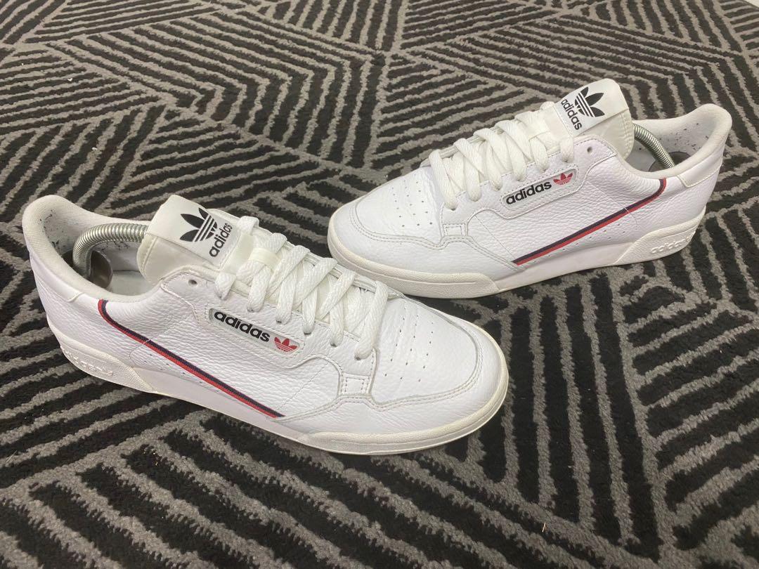 Adidas Originals Adidas Continental 80 Pink And Red Adidas