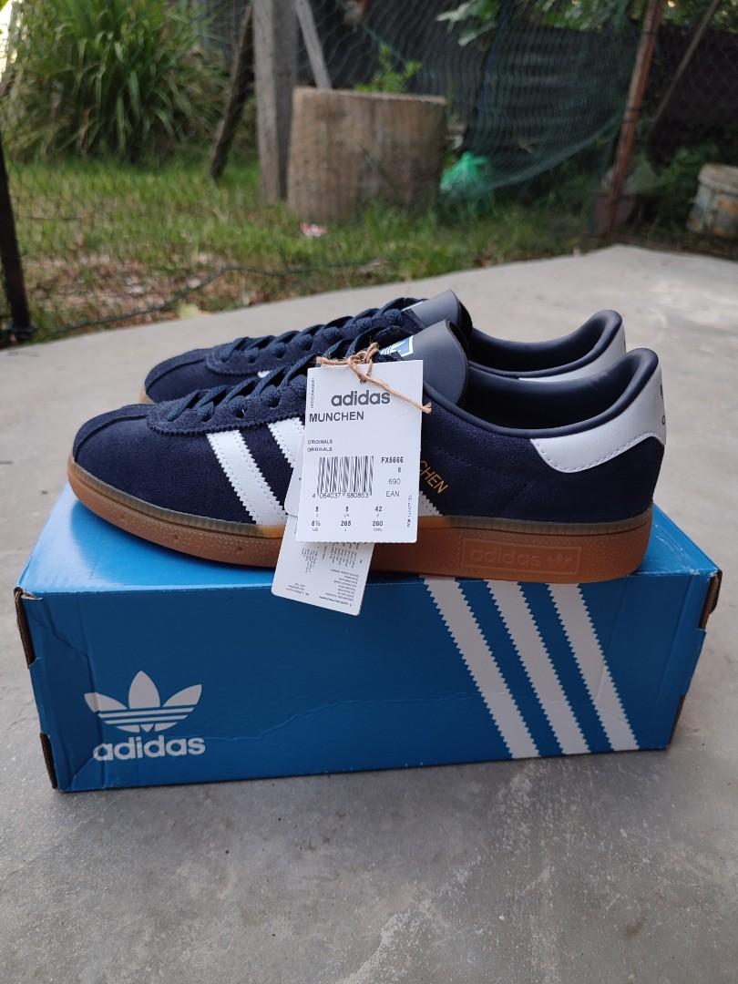 Adidas Munchen Men s Fashion Footwear Sneakers on Carousell
