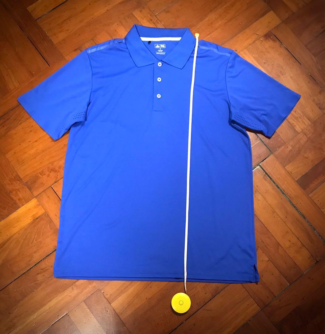 ADIDAS golf polo tee shirt, 男裝, 上身及套裝, Tshirt、恤衫、有領衫 Carousell