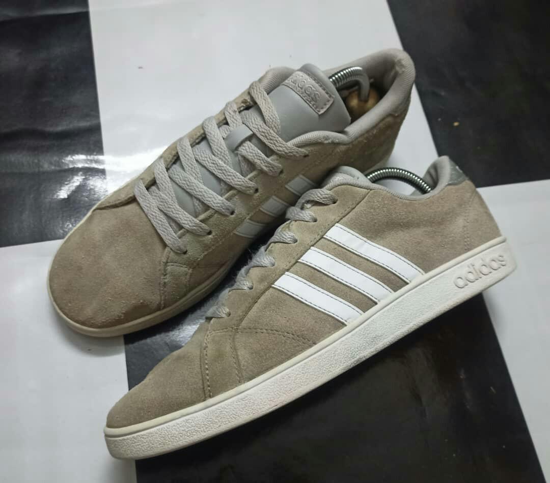Adidas suede outlet leather shoes