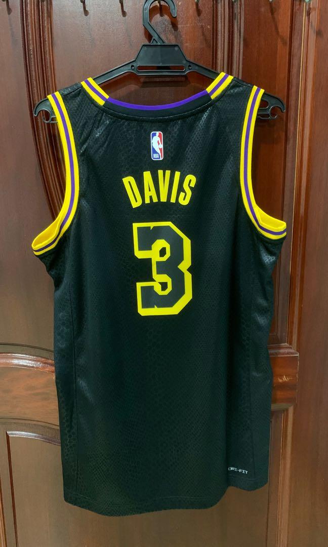 Los Angeles Lakers Anthony Davis #3 Nike NBA Hardwood Classic Swingman  Jersey