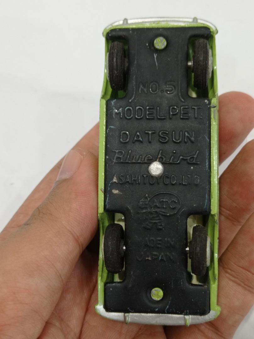 ASAHI TOY MODEL PET DATSUN BLUEBIRD MADE IN JAPAN, Hobbies & Toys