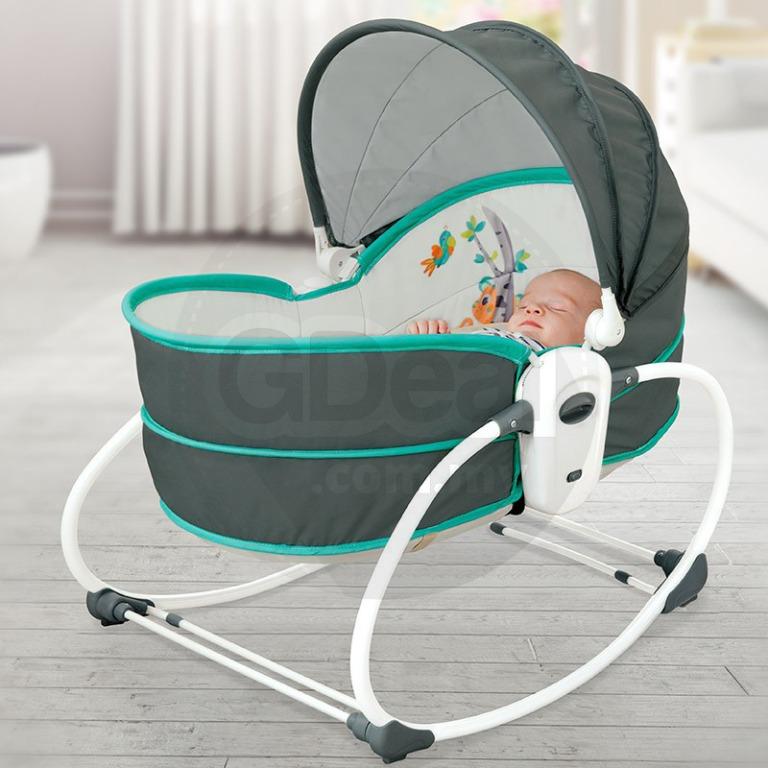 Vibrating rocking bassinet clearance