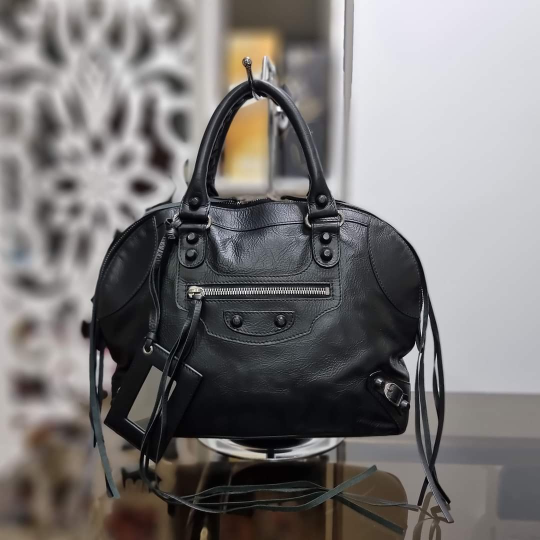 balenciaga bowling bag