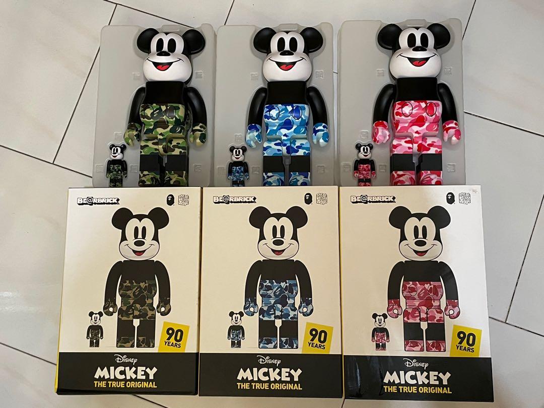 Mickey Mouse Bape Bearbrick BE RBRICK Bape X Mickey Mouse