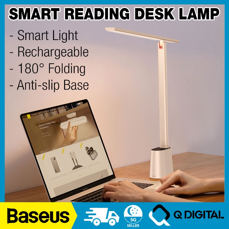 Smart top reading lamp