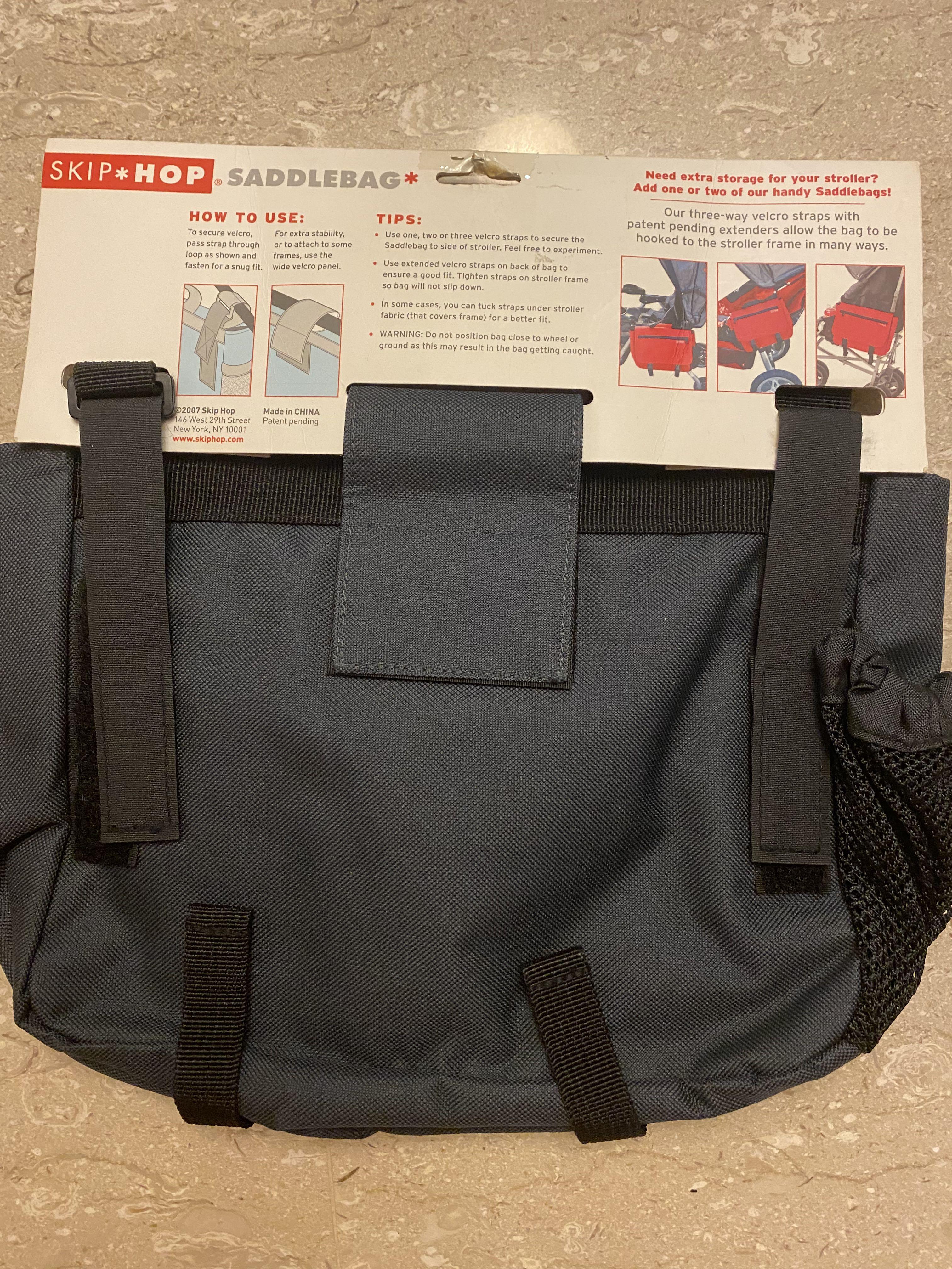 Skip hop side saddlebag top