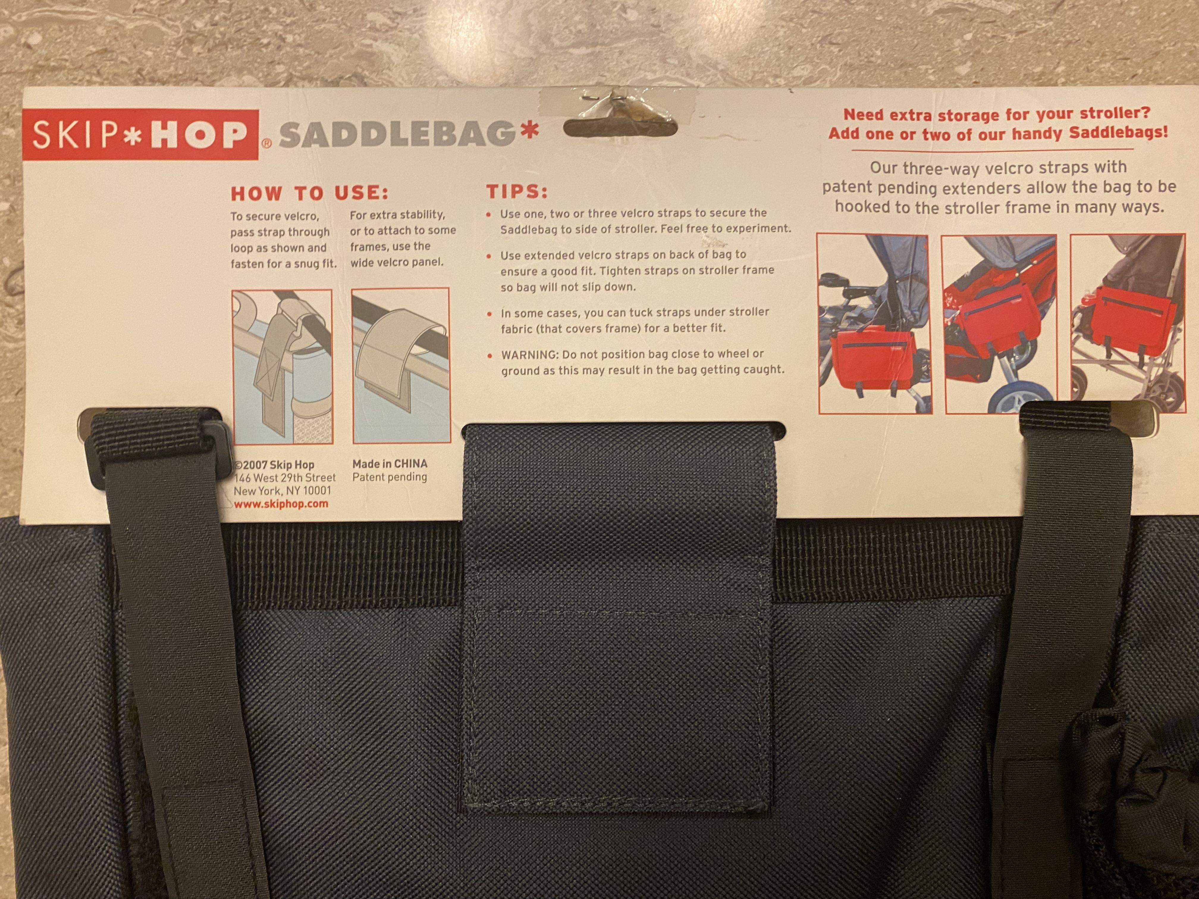 BN SKIP HOP SADDLEBAG More Storage for your Stroller