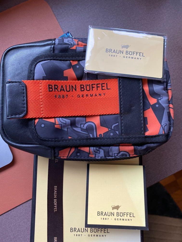Braun Buffel Pouch, Men's Fashion, Bags, Belt bags, Clutches and