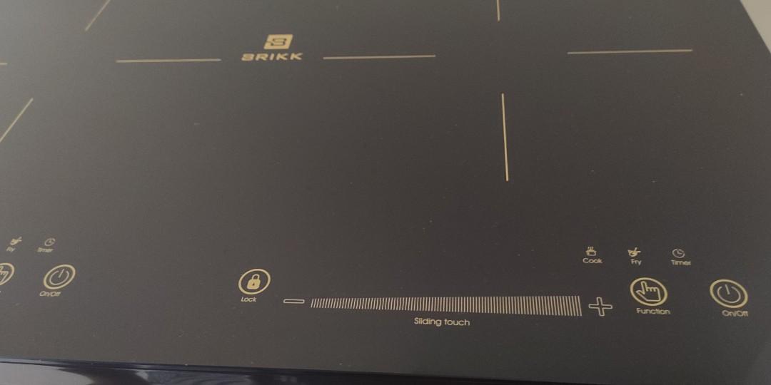 Brikk double induction countertop cooker stove, TV & Home Appliances