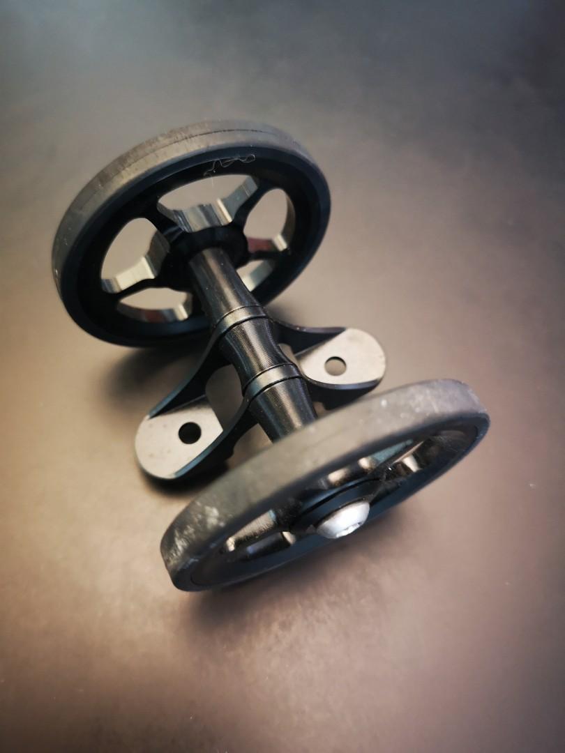brompton roller wheel upgrade