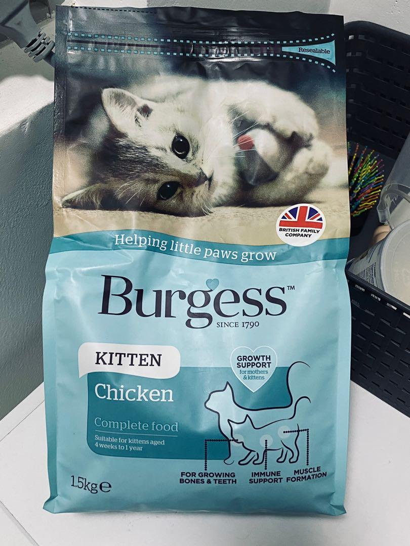 Burgess kitten chicken food Pet Supplies Pet Food on Carousell