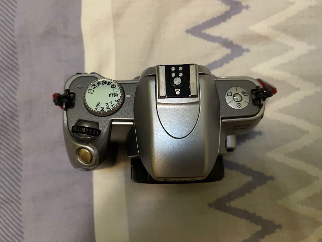 Canon EOS Rebel Ti 35mm SLR Body, Strap, Cap, Tested A Nice Camera