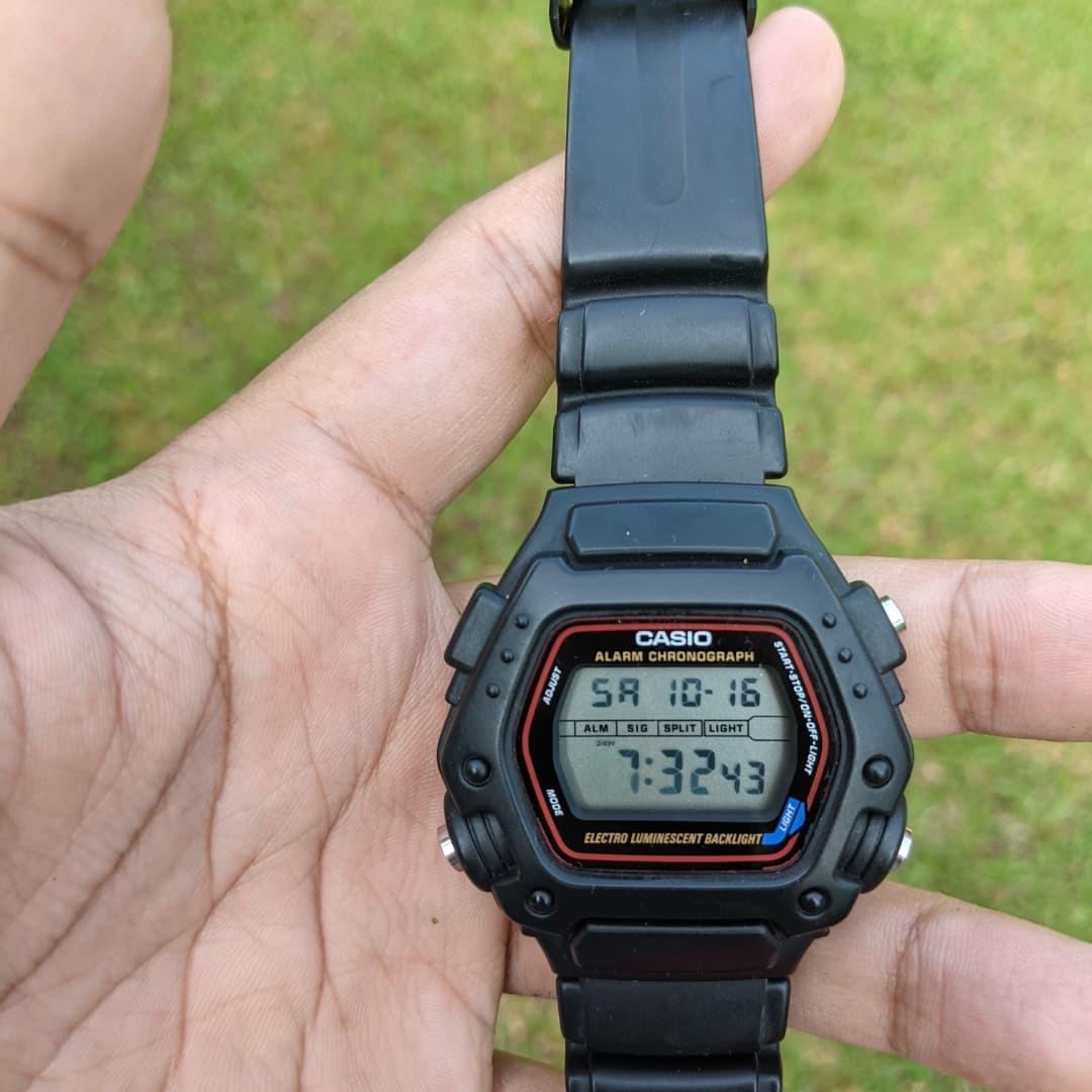 Casio DW 290 Badak, Fesyen Pria, Jam Tangan di Carousell