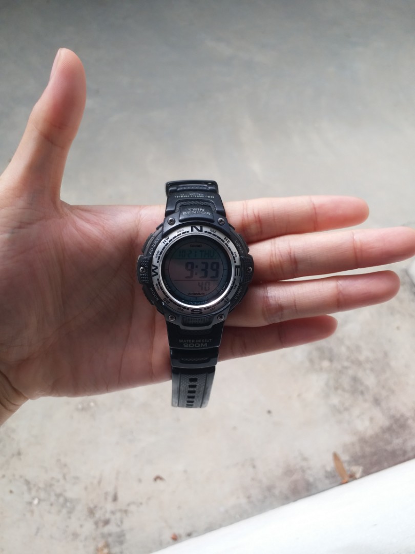 CASIO SGW-100, Men's Fashion, Watches & Accessories, Watches on Carousell