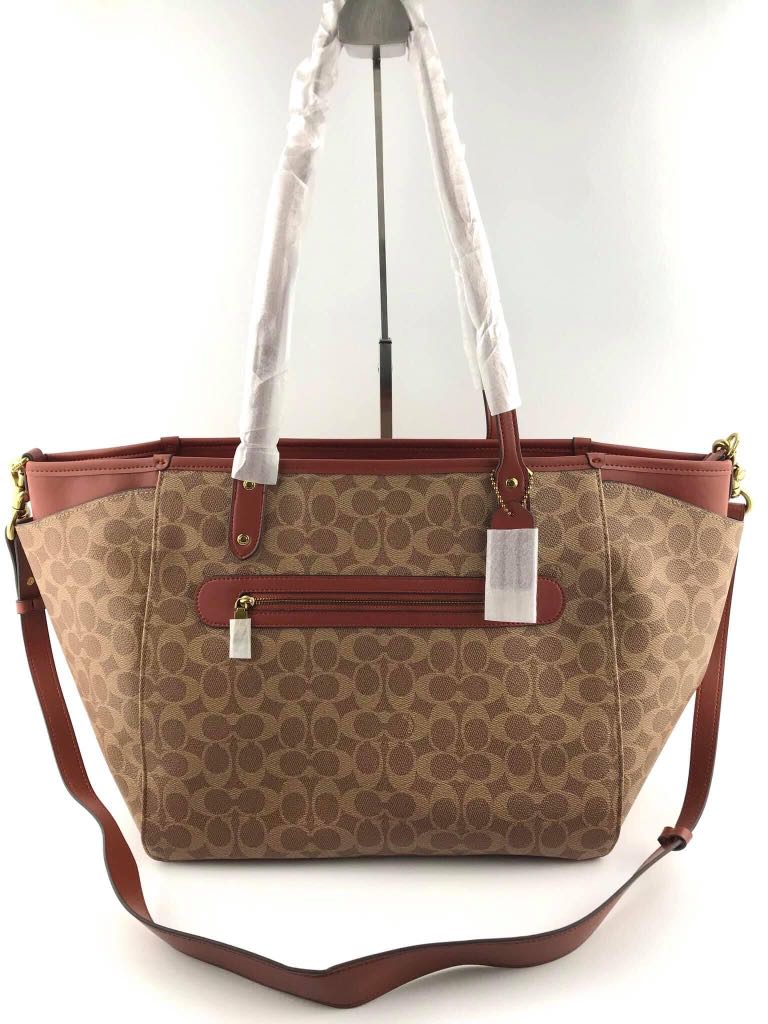 Coach BABY Bag in Signature Canvas, Women's Fashion, Bags & Wallets