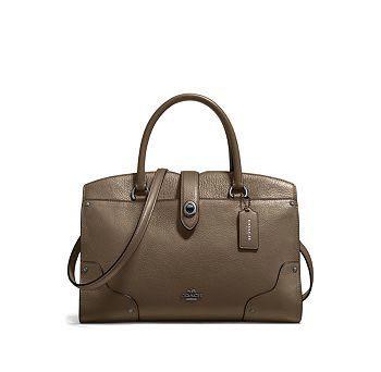 Coach Mercer Satchel 30 Fatigue Women s Fashion Bags Wallets