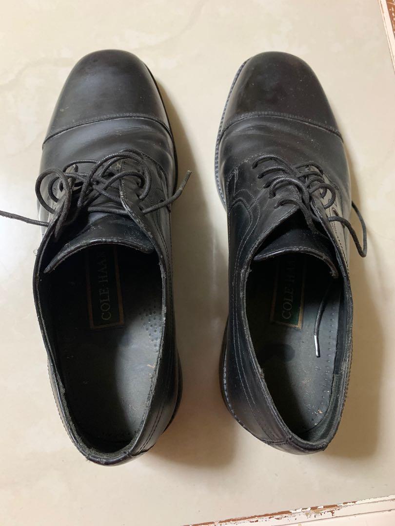 Cole haan black mens shoes top