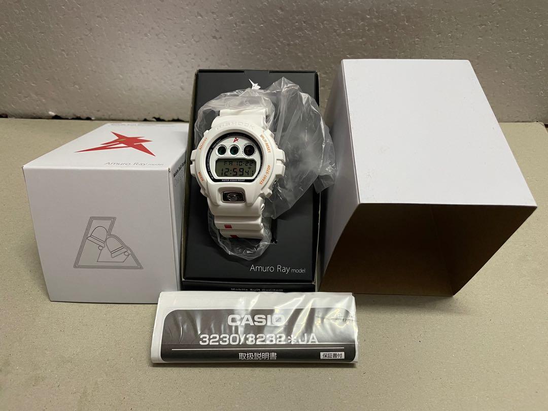 COLLAB GSHOCK x GUNDAM LIMITED EDITION JAPAN SET 2021- AMURO RAY MODEL