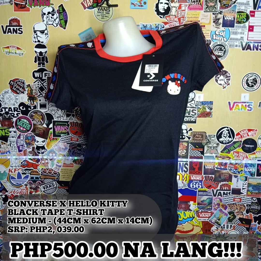 Hello kitty on sale converse t shirt