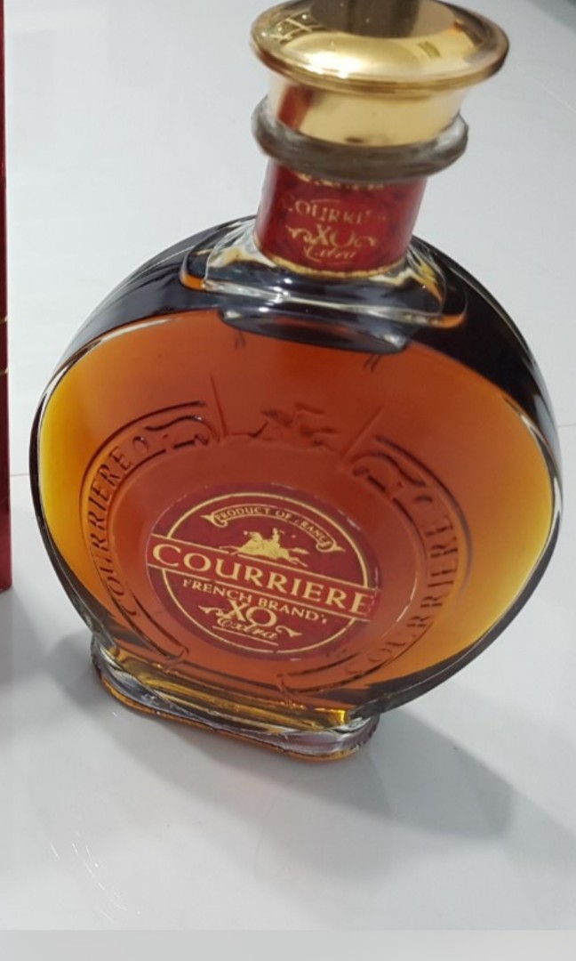 Courriere French brandy xo, Food & Drinks, Alcoholic Beverages on Carousell