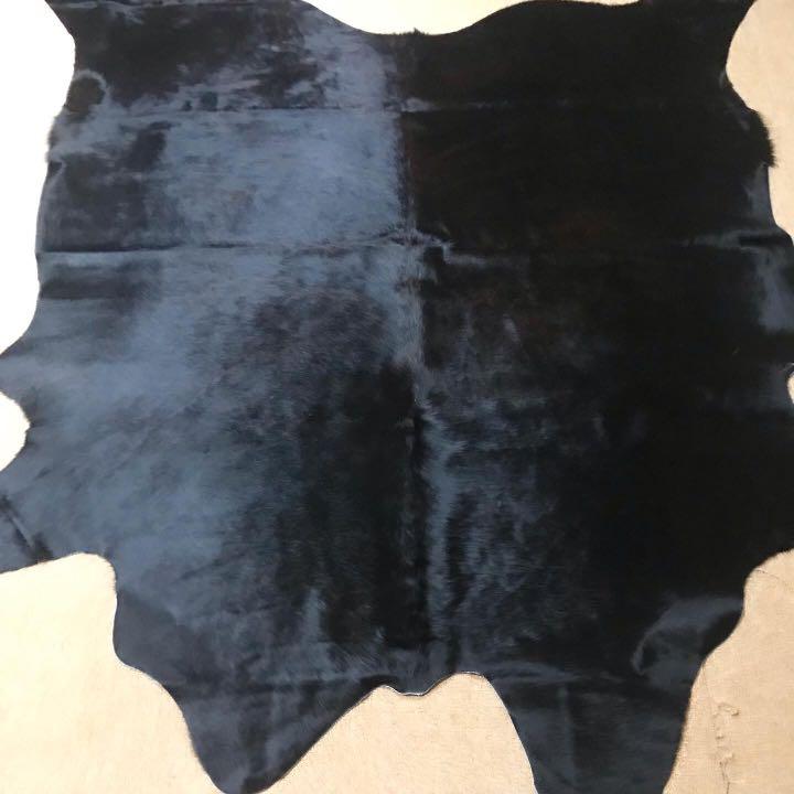 Cowhide Leather Rug, Furniture & Home Living, Home Decor, Carpets, Mats