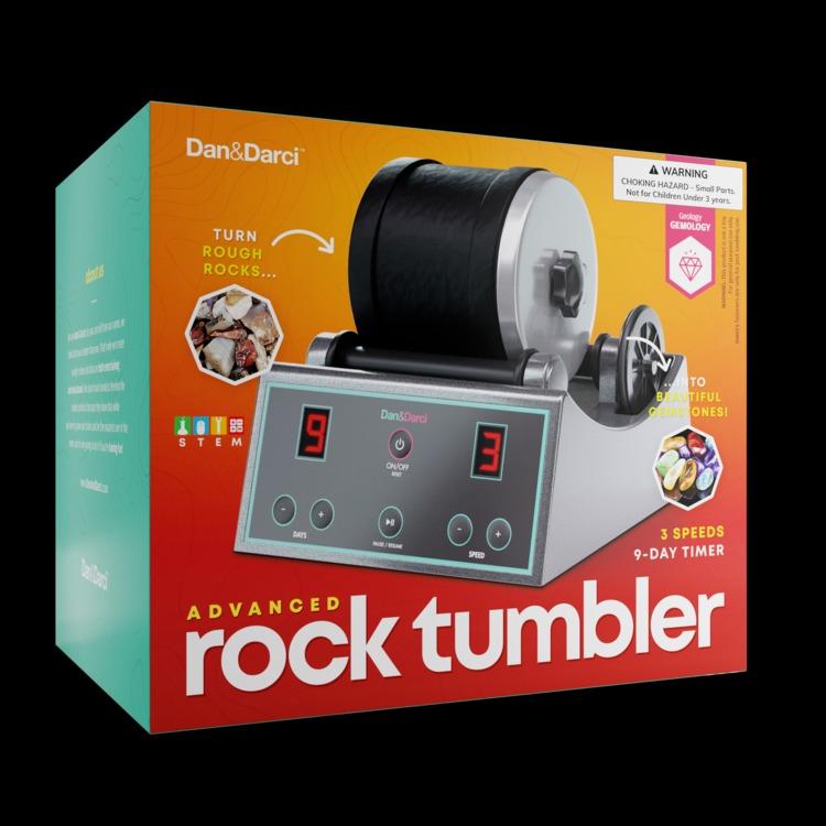 Dan&Darci ADVANCED ROCK TUMBLER KIT, Hobbies & Toys, Stationery & Craft