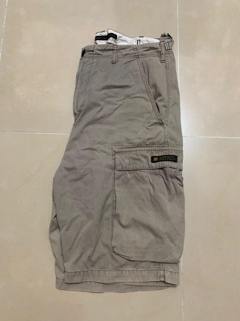 Descendant dwu cargo satin shorts wtaps neighborhood bdu, 男裝, 褲