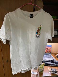 Dunkdude白色logo T