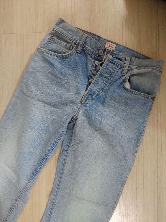 Edwin Light Blue Jeans Men S Fashion Clothes Bottoms On Carousell