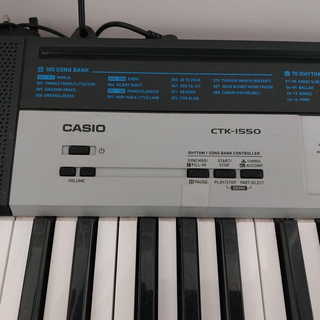 Ctk 1550 manual online