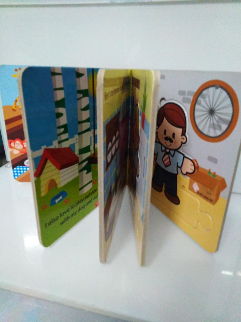 Family Puzzle Board Book, Hobbies & Toys, Books & Magazines, Children's ...