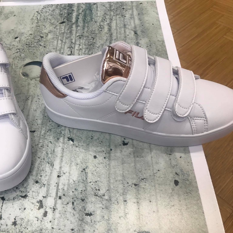 Fila rose gold sneakers 2025