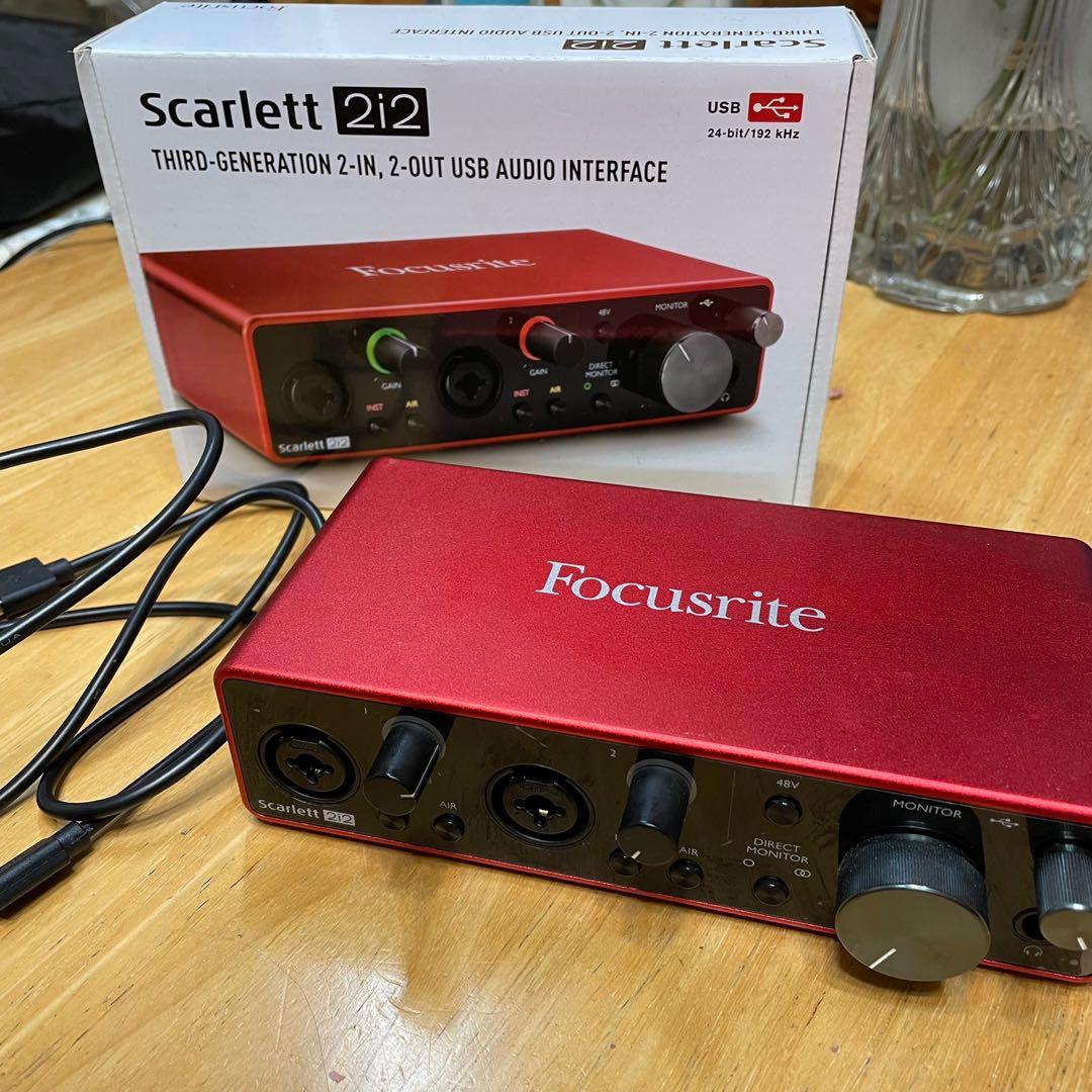 Focusrite Scarlett 2i2 (3rd Gen), 興趣及遊戲, 音樂、樂器& 配件