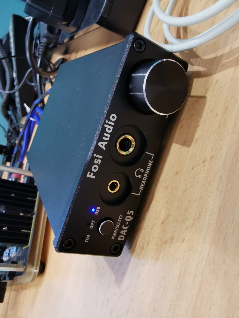 Fosi Q5 DAC/AMP, Audio, Soundbars, Speakers & Amplifiers on Carousell