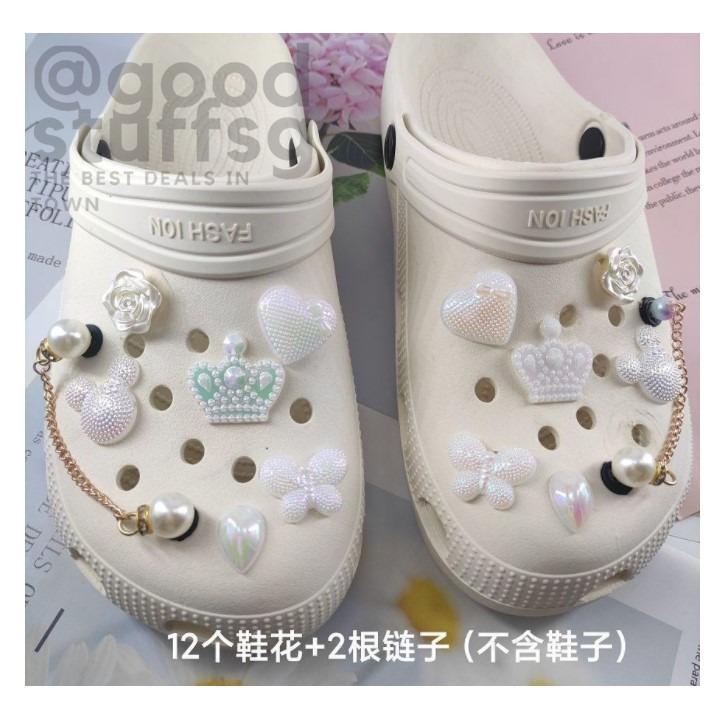 Luxury Brand Jibbitz Crocs Shoe Charms, Women's Fashion, Watches &  Accessories, Other Accessories on Carousell