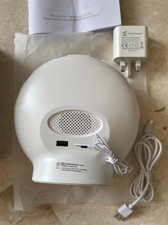 Free Shipping Fitfort wake up light with alarm and radio, TV & Home
