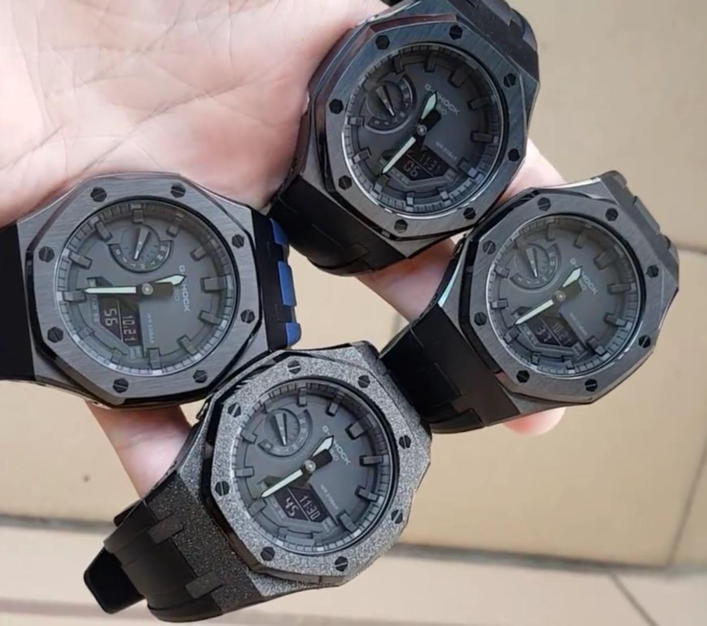 G- Shock fav full blackout series ga2100 ga21001a1 ga-2100, Men's