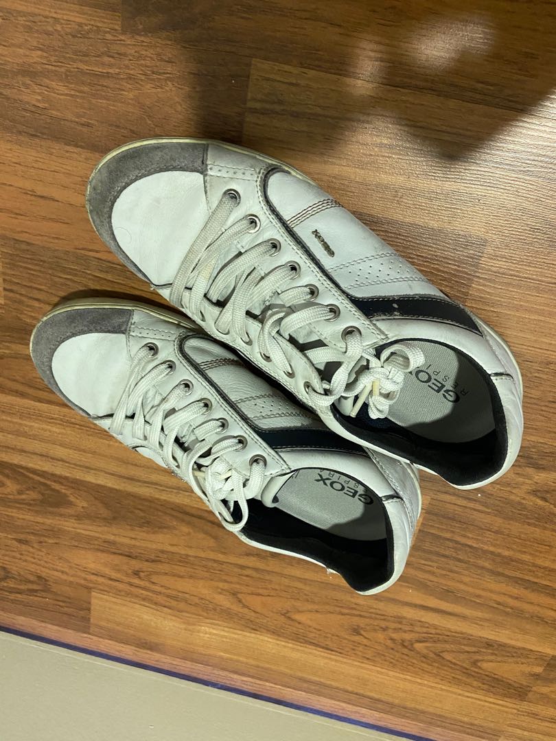 Geox comfortable white Shoes