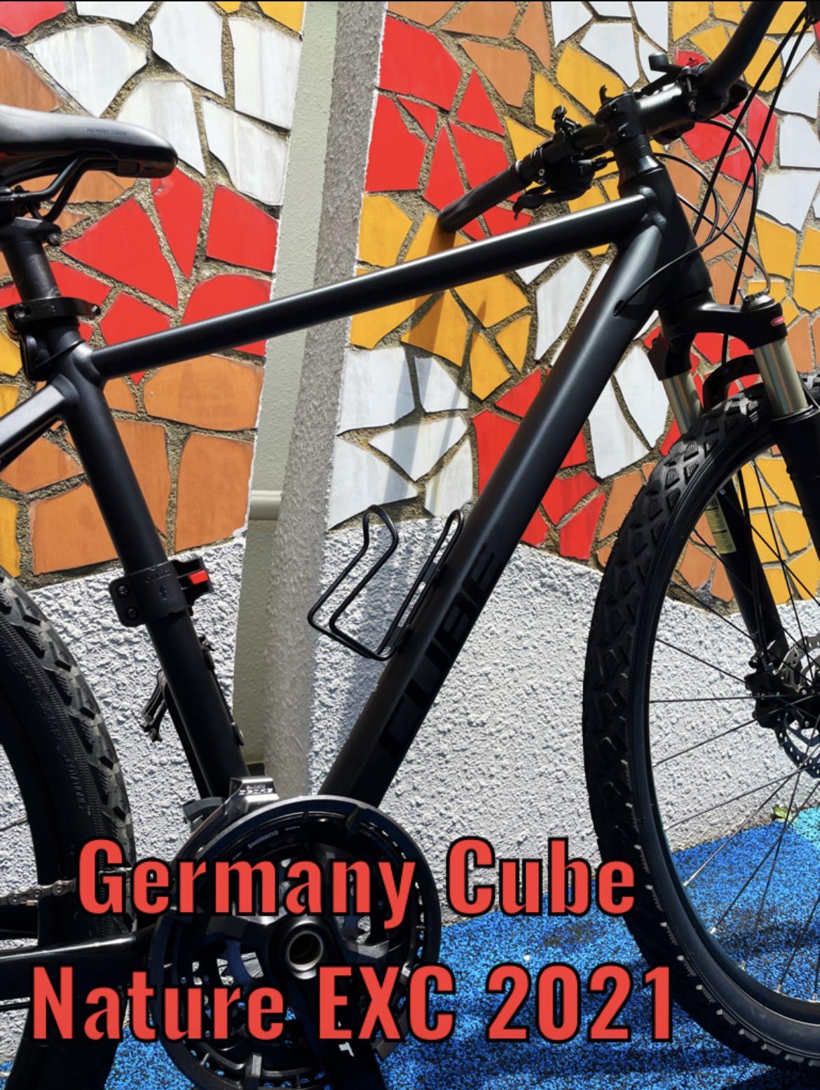 Gøre mit bedste fyrværkeri modstand Germany Cube Nature EXC 2021 hybrid 1 bike bicycle high end XT Shimano,  Sports Equipment, Bicycles & Parts, Bicycles on Carousell
