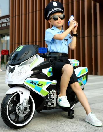 Police bike power wheels clearance