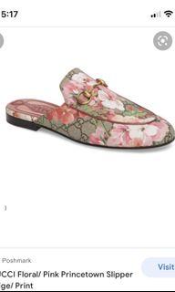 Gucci Loafers Floral