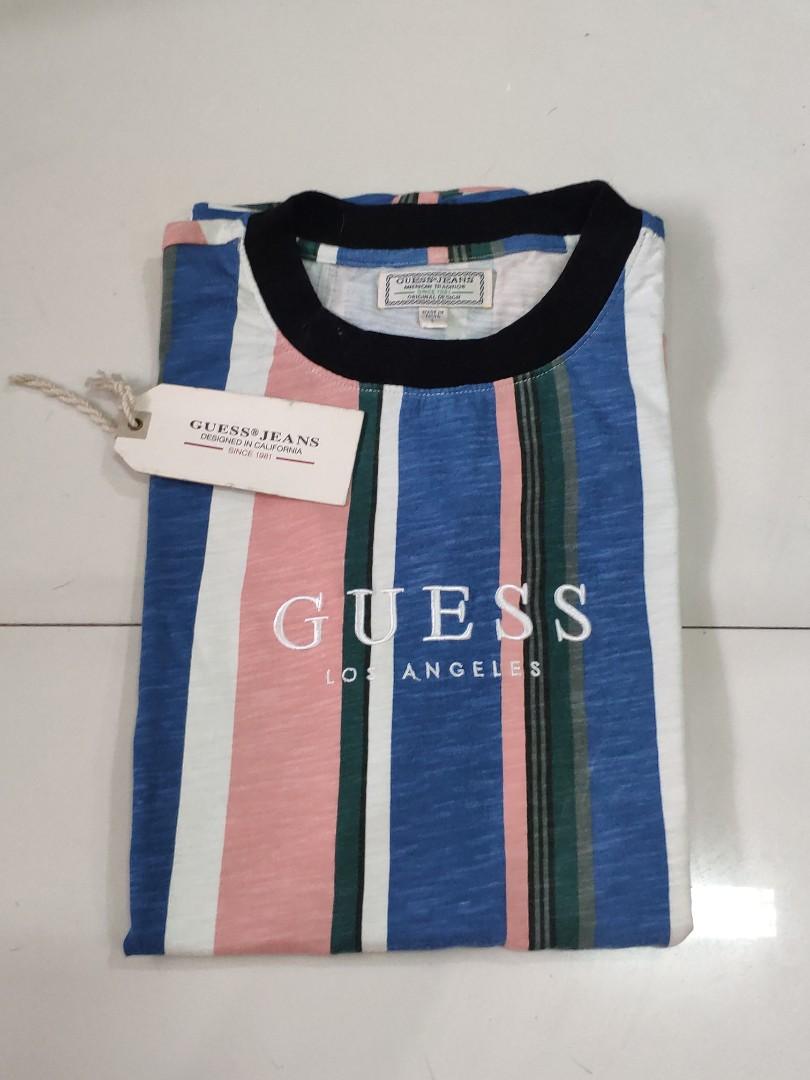 Guess Los Angeles David Sayer Oversized Stripe Tee First
